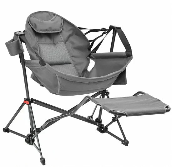 450lbs Heavy-Duty Hammock Camping Chair – Portable Swing Seat with Pedal, Outdoor-Ready for All Adventures