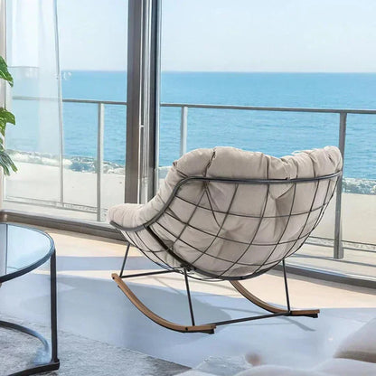 Ergonomic Recliner with Rocking Function – Cloud Cushioning & Zero-Gravity Lounging, All-in-One