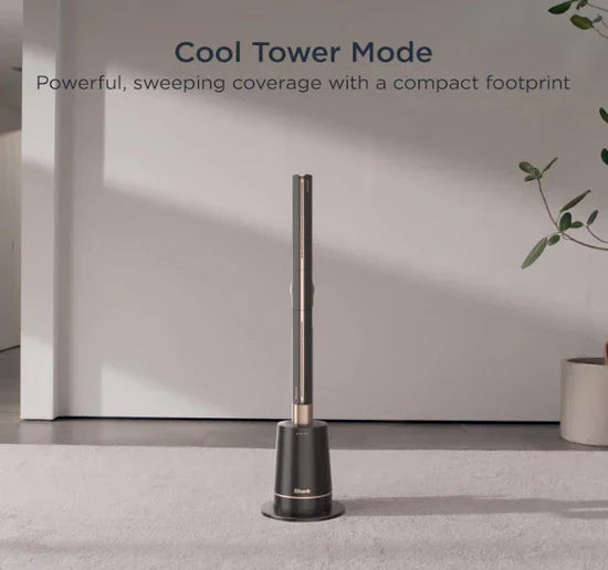 ❄ Bladeless Cooling Excellence: Shark TurboCool Fan – Powerful & Safe for Home/Office ❄