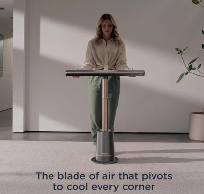❄ Bladeless Cooling Excellence: Shark TurboCool Fan – Powerful & Safe for Home/Office ❄